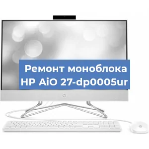 Замена материнской платы на моноблоке HP AiO 27-dp0005ur в Красноярске